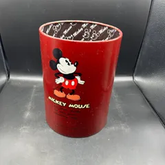 《L》ディズニー　ミッキーマウス　ゴミ箱　ブリキ缶　傘立て　ダストボックス　レトロ