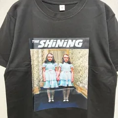 新品 シャイニング The Shining 名作 映画 オールディーズ ムービーTシャツ Tシャツ Lサイズ ブラック メンズ レディース ユニセックス 半袖 夏物 夏服 おしゃれ かっこいい プリント 80年代 小説 ホラー 双子 スティーブンキング