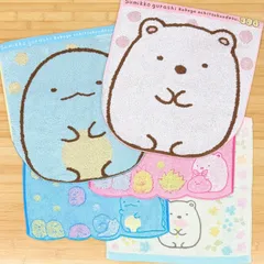 すみっコぐらし　ウォッシュタオル　ハンドタオル　選べる2枚セット