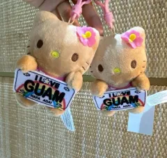 正規品 グアム タンニング キティ キーホルダー hello kitty キーホルダー