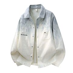 タイダイ グラデーション 長袖 シャツ メンズ アメリカンスタイル