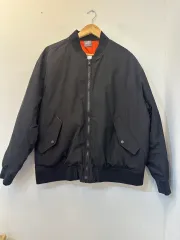XL) プーマ ブラック MA-1ジャケット ウォームセ
