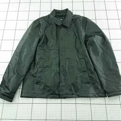 ◇ Θ ザラ ZARA フェイクレザージャケット ブラック系 XL メンズ E  【1512220055931】