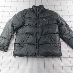 ◇ ⊇ アディダス adidas ダウンジャケット ブラック系 メンズ Mサイズ E  【1512220051148】