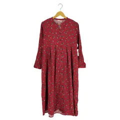 サマンサモスモス samansa Mos2 RYTHM 花柄プリントタックワンピース レディース FREE 