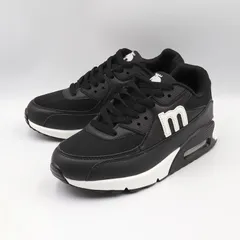 モズ moz MZ513 エアクッション スニーカー レディース ブラック/ホワイト ブラック 新品