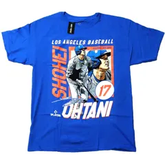 MLB players　Tシャツ　Lサイズ　青　大谷翔平　未使用新品　野球 *