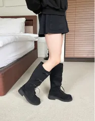 新品 バックル ロングブーツ 225サイズ 販売