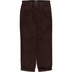 古着 ドッカーズ DOCKERS khakis 太畝 ツータック コーデュロイパンツ メンズw33相当/eaa608454