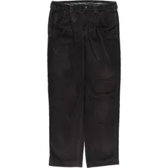 古着 エルエルビーン L.L.Bean CLASSIC FIT 太畝 ツータック コーデュロイパンツ メンズw34相当/eaa608461