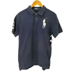 ポロバイラルフローレン Polo by RALPH LAUREN ビッグポニー刺繍 ポロシャツ メンズ import：L 