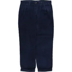 古着 ドッカーズ DOCKERS khakis 太畝 ツータック コーデュロイパンツ メンズw34相当/eaa608480