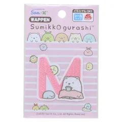 【メール便】すみっコぐらし ワッペン アイロンパッチシール M サンエックス パイオニア 手芸用品 大きい キャラクター グッズ 