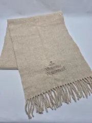 【used品】美品！Vivienne westwood レディースマフラー MADE IN ITALY タグなし