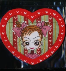 集英社 1995年(平成7年)2月号りぼん付録 矢沢あい 矢沢あいの実果子ちゃんジグソーラブレター H07/02