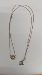 STAR JEWELRY K10 ネックレス FOUR RAYED FLOWER - メルカリ