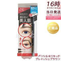 ブロウラッシュEX ウォーターストロング Wアイブロウ ペンシル&リキッド グレイッシュブラウン BCL BROWLASH 眉ペンシル 眉メイク 眉コスメ