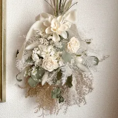 ドライフラワースワッグ2179