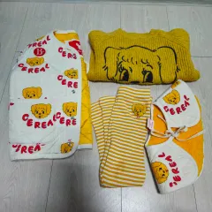 BEBE DE PINO ベベデピノ シリアル ニット キルティングジャケット ネック カラ レギンス セット 100-110