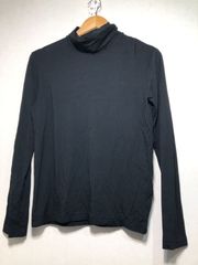 021032 Y's タートルネック カットソー 2 ブラック ハイネック レディース ワイズ yohji yamamoto YQ-T14-674