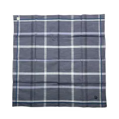 未使用品 DIOR ディオール ハンカチ チェック柄 グレー 5K