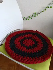 座布団 円座 丸椅子カバー 靴下輪っか 【ハンドメイド】