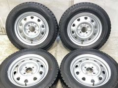 スバル純正 14インチスチールホイール サンバーTV2 マットシルバー塗装