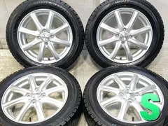 185/60R15  
ダンロップ ウィンターマックス WM02 
　 MACBES MB8 
15x5.5 50 100-4穴 
中古タイヤ スタッドレスタイヤ ホイールセット 4本セット
 w15251223043
