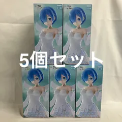 未開封 Re:ゼロから始める異世界生活 リゼロ BiCute Pure Figure レム・little wings 5個セット SF1608 c107