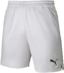 プーマ PUMA サッカー LIGA ゲームパンツ コア ジュニア ボトムズ 半ズボン ハーフパンツ ロゴ 練習 試合 クラブ 部活 トレーニング 吸水速乾 ランニング スポーツウェア  729972 04 プーマ ホワイト×プーマ