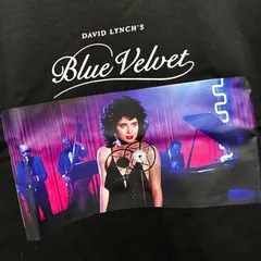 新品 ブルーベルベット Blue Velvet 名作 映画 オールディーズ ムービーTシャツ Tシャツ Lサイズ ブラック メンズ レディース ユニセックス 半袖 夏物 夏服 おしゃれ かっこいい プリント 80年代 デイヴィッドリンチ ミステリー クライム