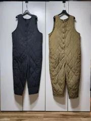 アバント オーバーサイズ キルティング オーバーオール ぬいぐるみ ダウン オールインワン 新品