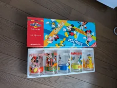 「ミッキーマウス•グラス」5個セット