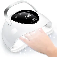 【特価商品】高速低温乾燥 手足兼用 ジェルネイルライト 4段階タイマー 全ジェル対応 プロ仕様 日本語説明書付き 24灯 ネイルランプ UV LED