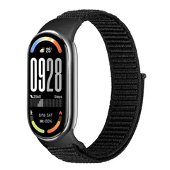【特価商品】Mi Smart Smart Band 8 10/9/Xiaomi 女性男性用、 band 1 個通気性ナイロン腕章スポーツ Xiaomi ソロ ループ交換バンド リストバンド互換性の Xiaomi ナイロン Band 10/9/8 [BTTNG]