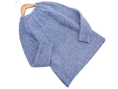 ensuite エンスウィート ウール混 ラメ ニット セーター sizeM/青 ◇■ レディース