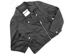 CECIL McBEE セシルマクビー フェイクレザー ジャケット sizeM/黒 ◇■ レディース