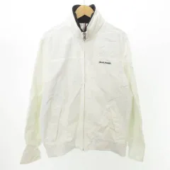 トミーヒルフィガー TOMMY HILFIGER ジャケット ブルゾン ワンポイント ロゴ 厚手 Sサイズ 白 ホワイト