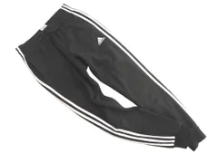adidas アディダス 裏起毛 トラック パンツ sizeS/黒 ◇■ レディース