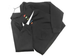 NIKE ナイキ 裏起毛 プリント プルオーバー パーカー sizeS/黒 ◇■ レディース