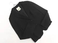 KUMIKYOKU 組曲 ウール100% テーラード ジャケット size3/黒 ◇■ レディース