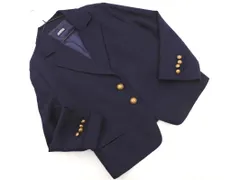 JOURNAL STANDARD ジャーナルスタンダード ウール100% テーラード ジャケット 紺 ◇■ レディース