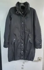 ZARA ブラック ダウン コート