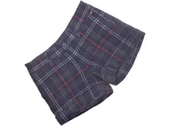 tommy girl トミーガール ウール混 チェック ショート パンツ sizeS/紺 ◇■ レディース