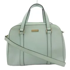ケイトスペード KATE SPADE ハンドバッグ ショルダー 2WAY 斜め掛け ロゴ ミントグリーン /GV