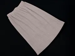 N. エヌ ナチュラルビューティーベーシック リブ タイト スカート sizeM/グレー ■■ レディース