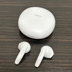 ®️ELECOM エレコム ワイヤレスイヤホン Bluetooth LBT-TWS17WH 自動ペアリング Type-C充電 ホワイト