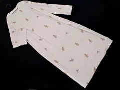 gelato pique ジェラートピケ 総柄 クマ柄 ワンピース ルームウェア sizeF/オフホワイト ◇■ レディース