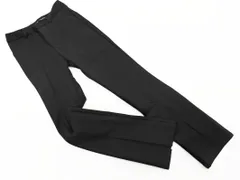 ZARA ザラ 裾スリット フレア パンツ sizeM/黒 ■■ レディース