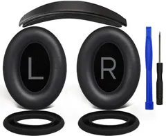 新品 SOULWIT イヤーパッド + ヘッドバンド + イヤーパッドカバー Bose QuietComfort 45 (QC45)/QuietComfort SE (QC SE)/New Quiet Comfort 用 ヘッドセット 交換 キット ヘッドホン